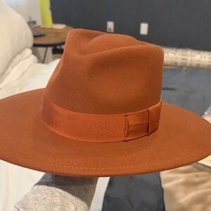 Brixton Rust Fedora Hat